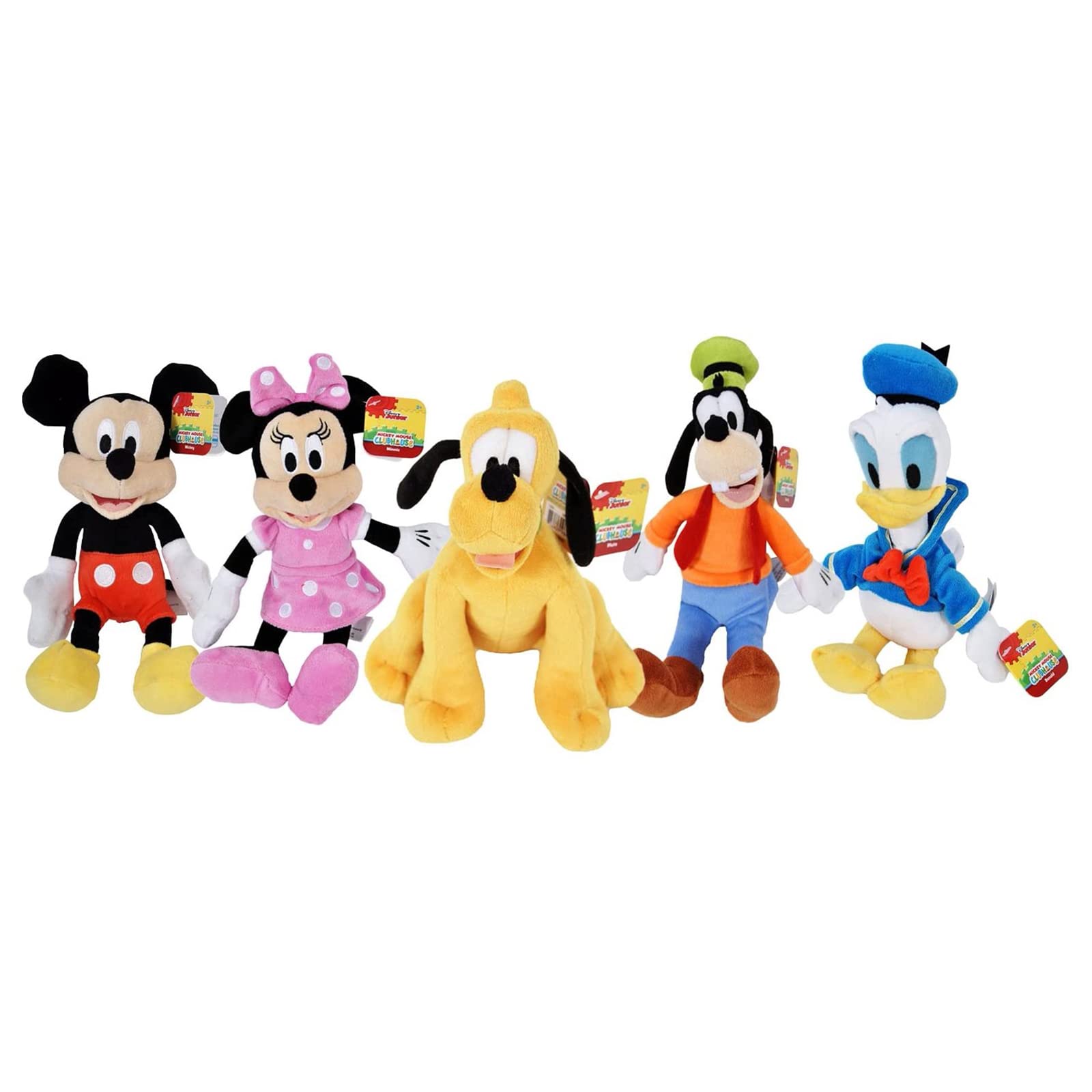 Foto 2 pulgar | Peluche Disney Gang 9 Bean Mickey Minnie Donald Pluto Goofy - Venta Internacional.