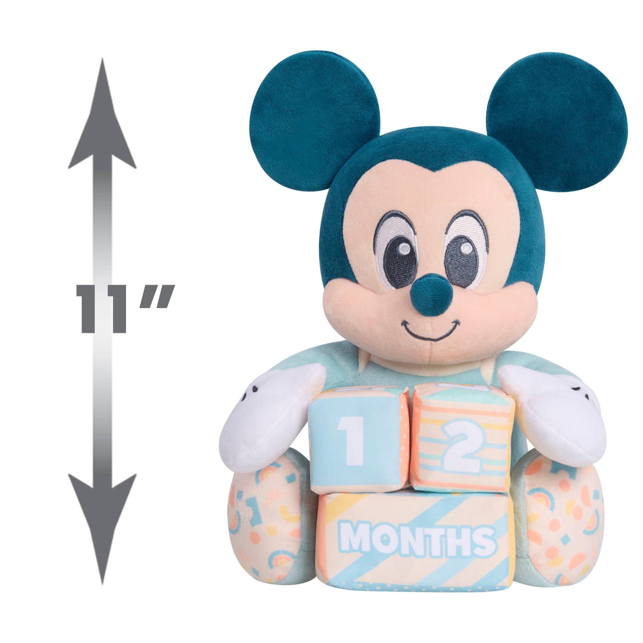 Foto 4 pulgar | Peluche Just Play Disney Baby My First Year Mickey Mouse - Venta Internacional.