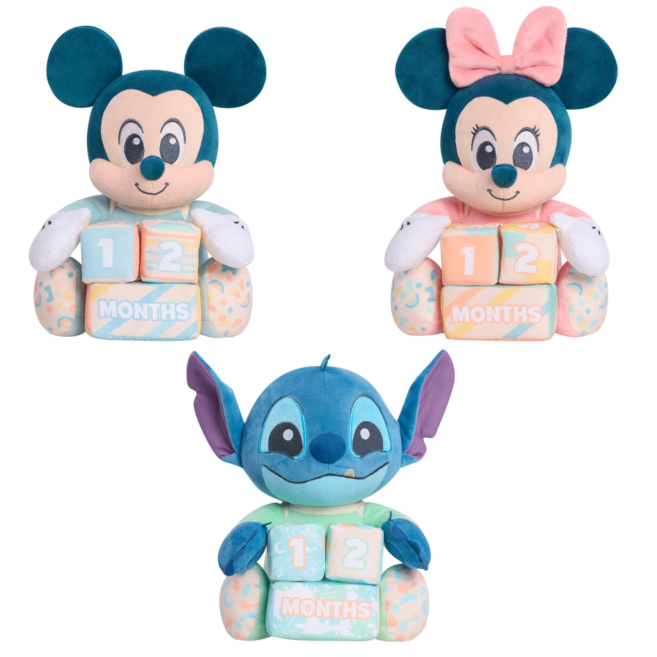 Foto 6 pulgar | Peluche Just Play Disney Baby My First Year Mickey Mouse - Venta Internacional.