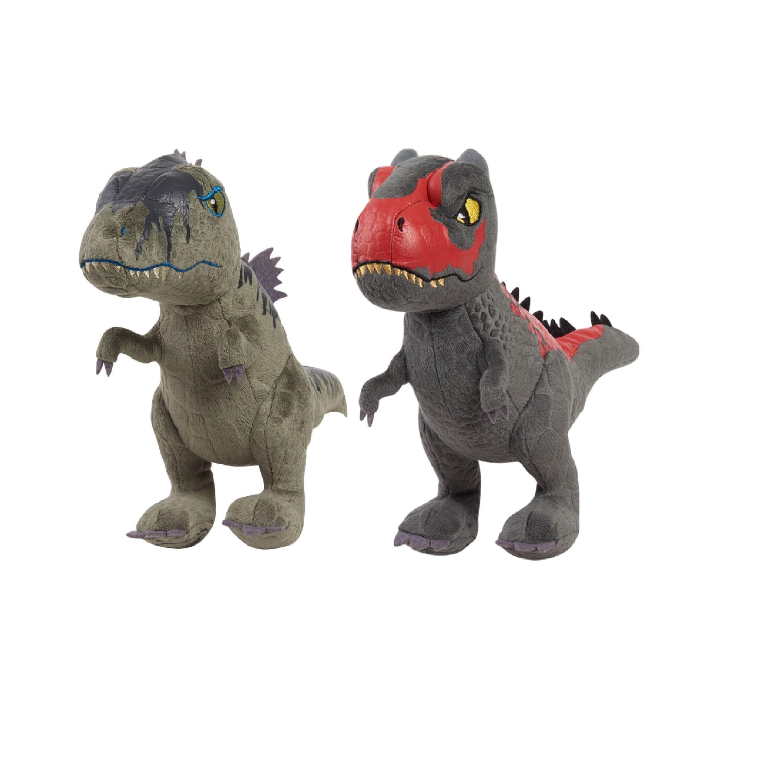 Foto 2 pulgar | Peluche De Peluche Jurassic World Carnotaurus Y Giganotosaurus, Paquete De 2 - Venta Internacional.