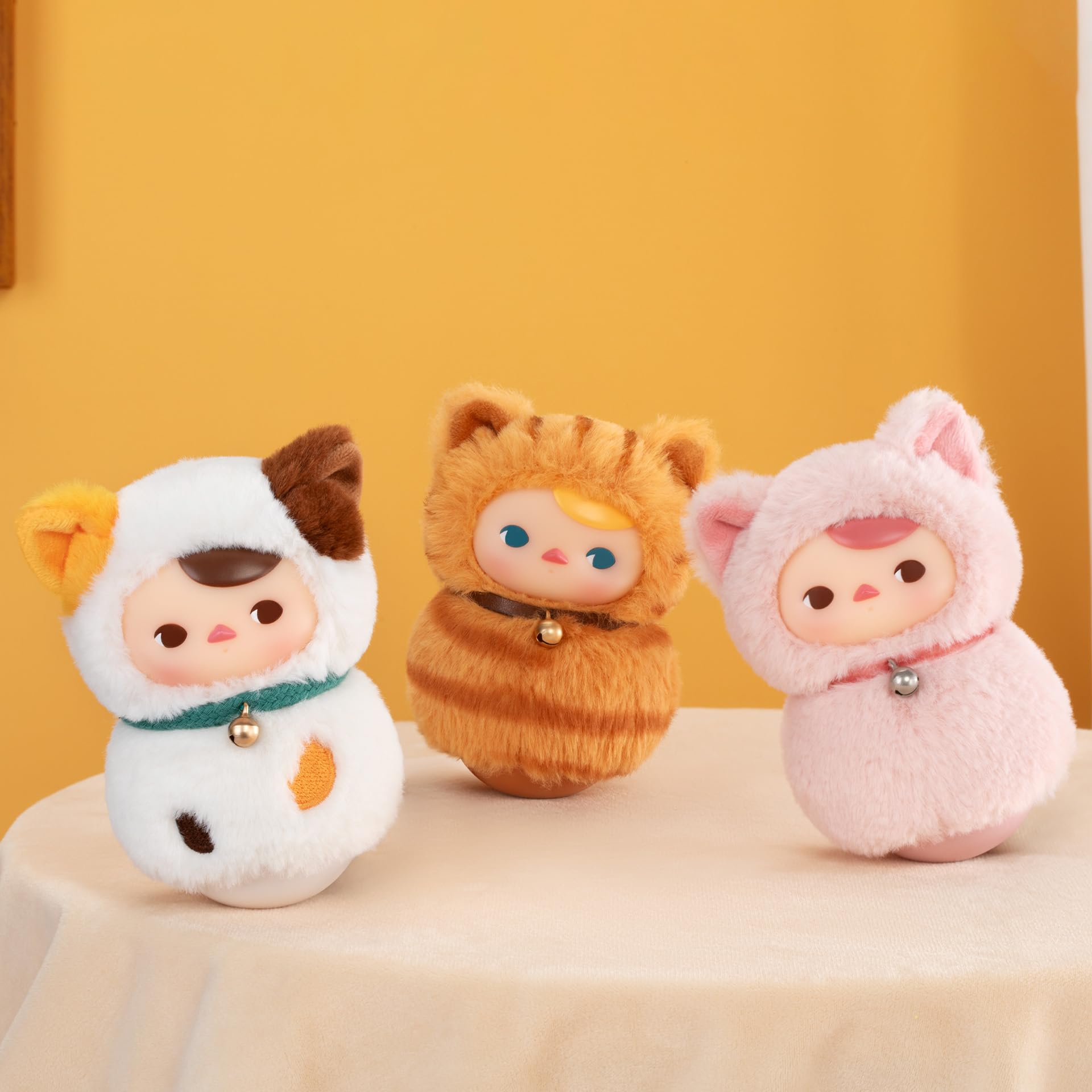 Foto 6 pulgar | Figuras  Pop Mart Pucky Roly-poly Kitty 6 Piezas-Venta Internacional