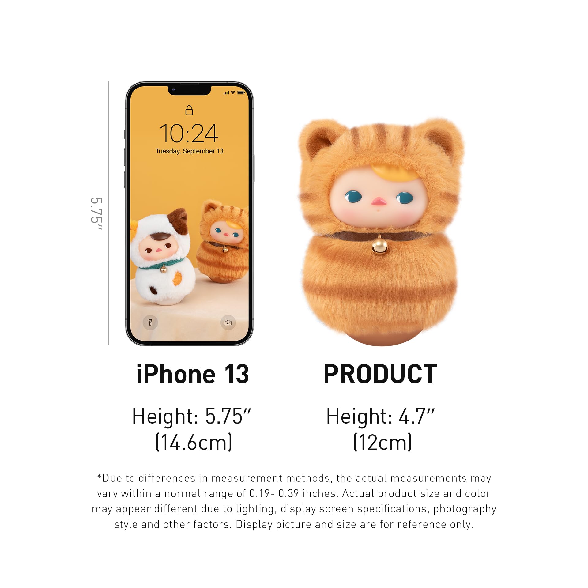 Foto 7 pulgar | Figuras  Pop Mart Pucky Roly-poly Kitty 6 Piezas-Venta Internacional