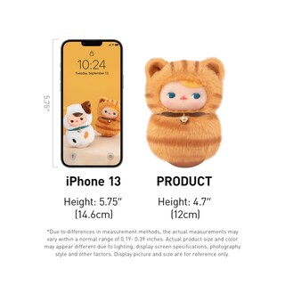 Foto 6 | Figuras Pop Mart Pucky Roly-poly Kitty 6 Piezas-Venta Internacional