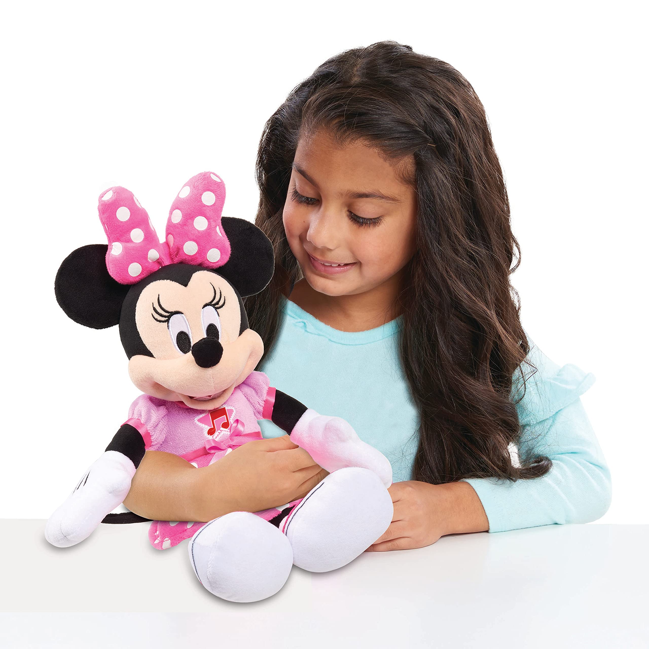 Foto 3 pulgar | Peluche Just Play Disney Junior Mickey Mouse Funhouse Minnie - Venta Internacional