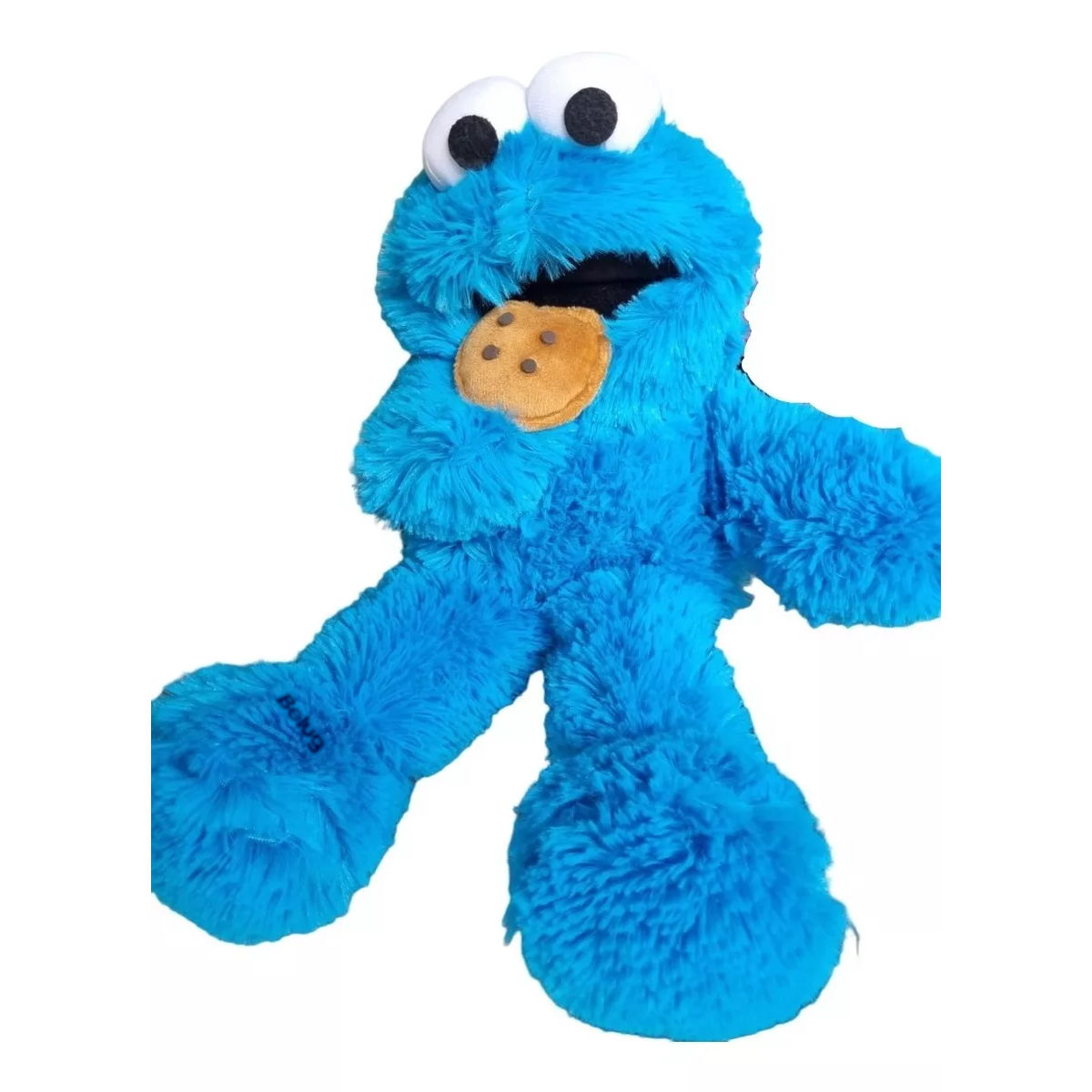 Foto 2 pulgar | Monstruo Come Galletas Belug Elmo Peluche Plaza Sésamo Azul