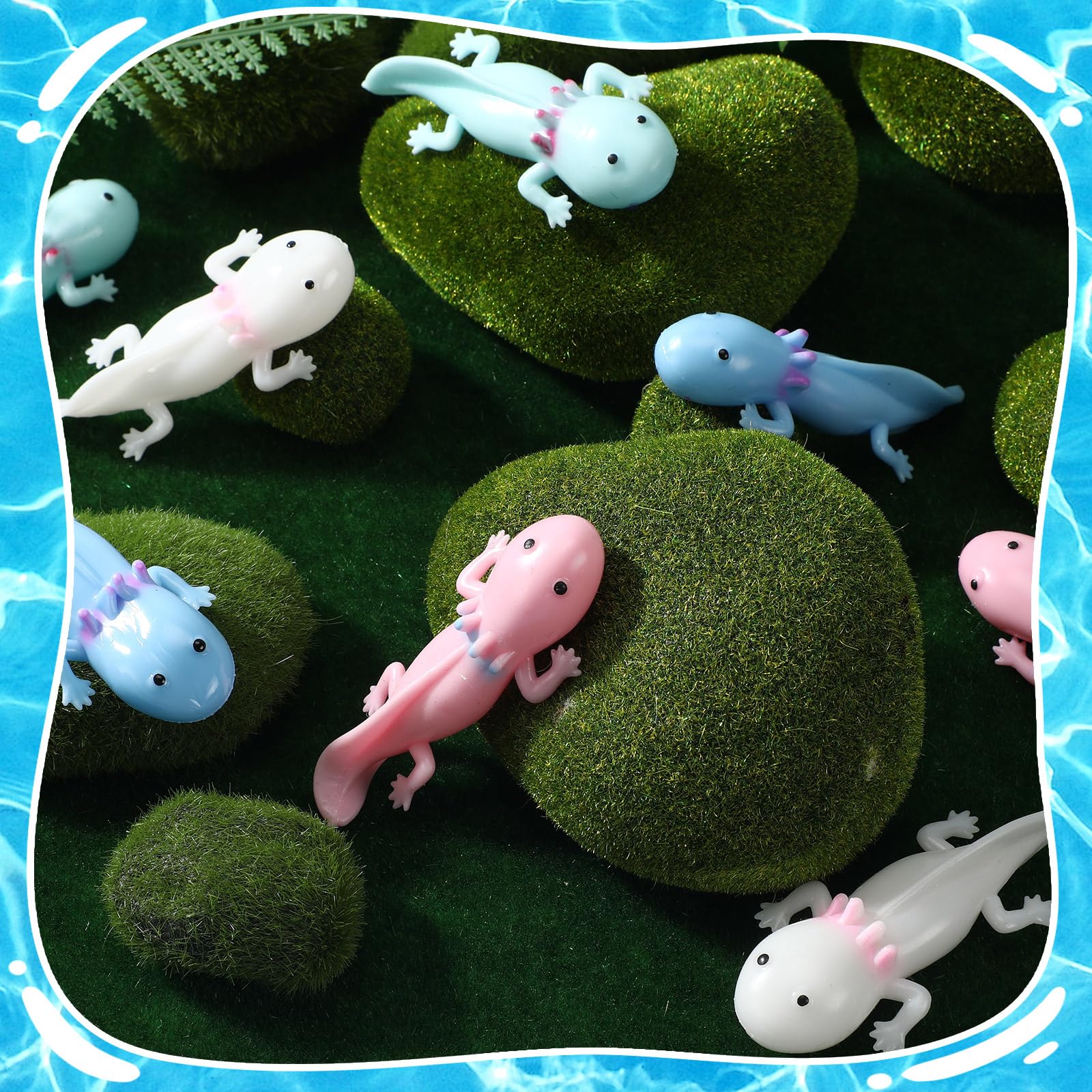 Foto 6 pulgar | Juguete Sensorial Rubber Axolotl Slingshot Para Niños Pequeños, 28 Unidades - Venta Internacional.