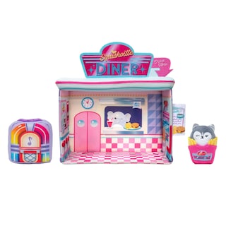 Foto 1 | Set Squishville Darling Diner Con Heidi The Husky Kids De 5 Cm - Venta Internacional.