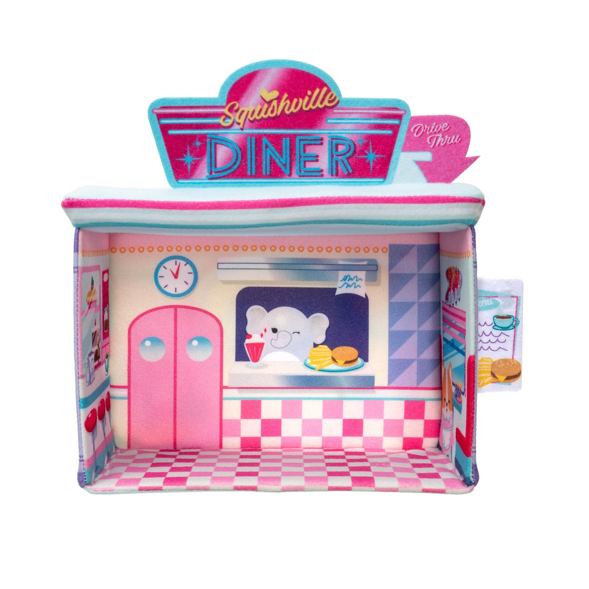 Foto 7 pulgar | Set Squishville Darling Diner Con Heidi The Husky Kids De 5 Cm - Venta Internacional.