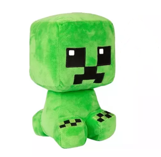 Foto 2 pulgar | Peluches Xtellar de Creeper Minecraft Verde