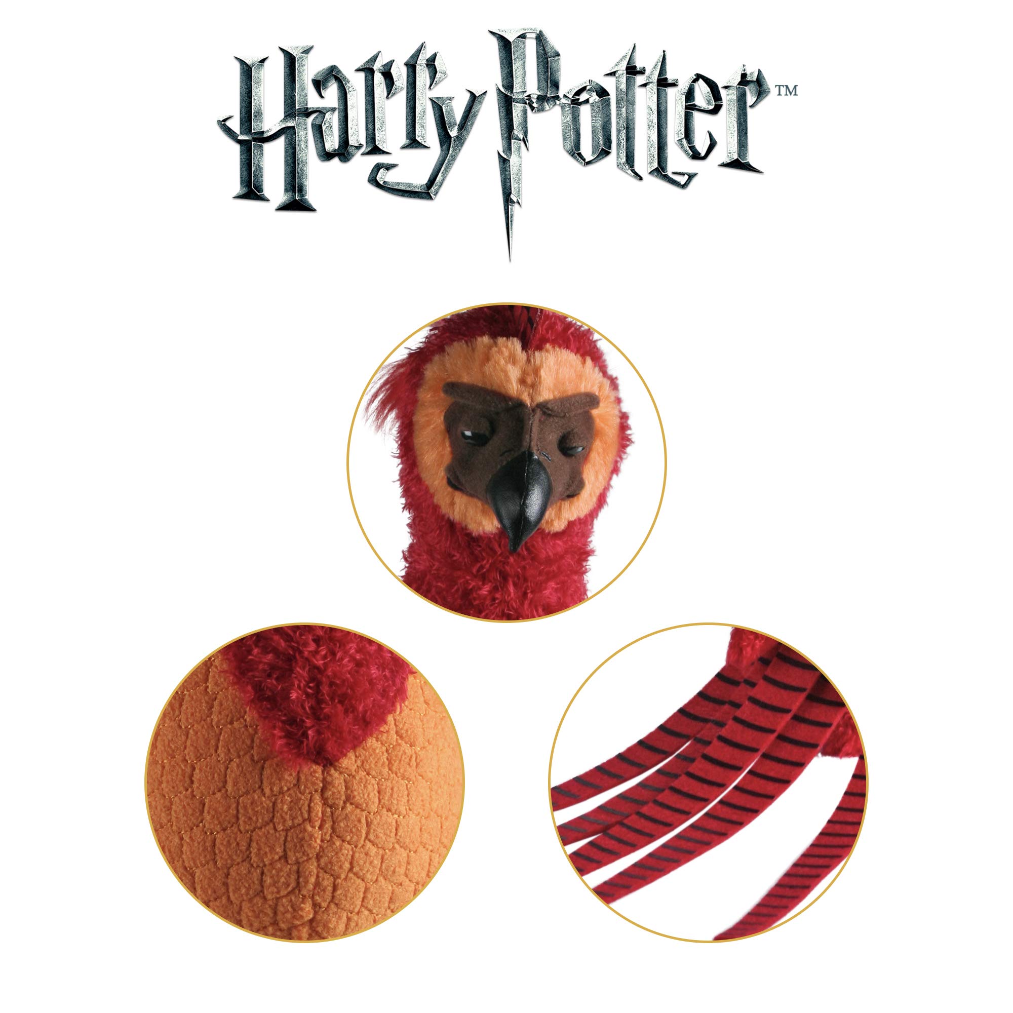 Foto 6 pulgar | Peluche De Coleccionista The Noble Collection Harry Potter Fawkes - Venta Internacional.
