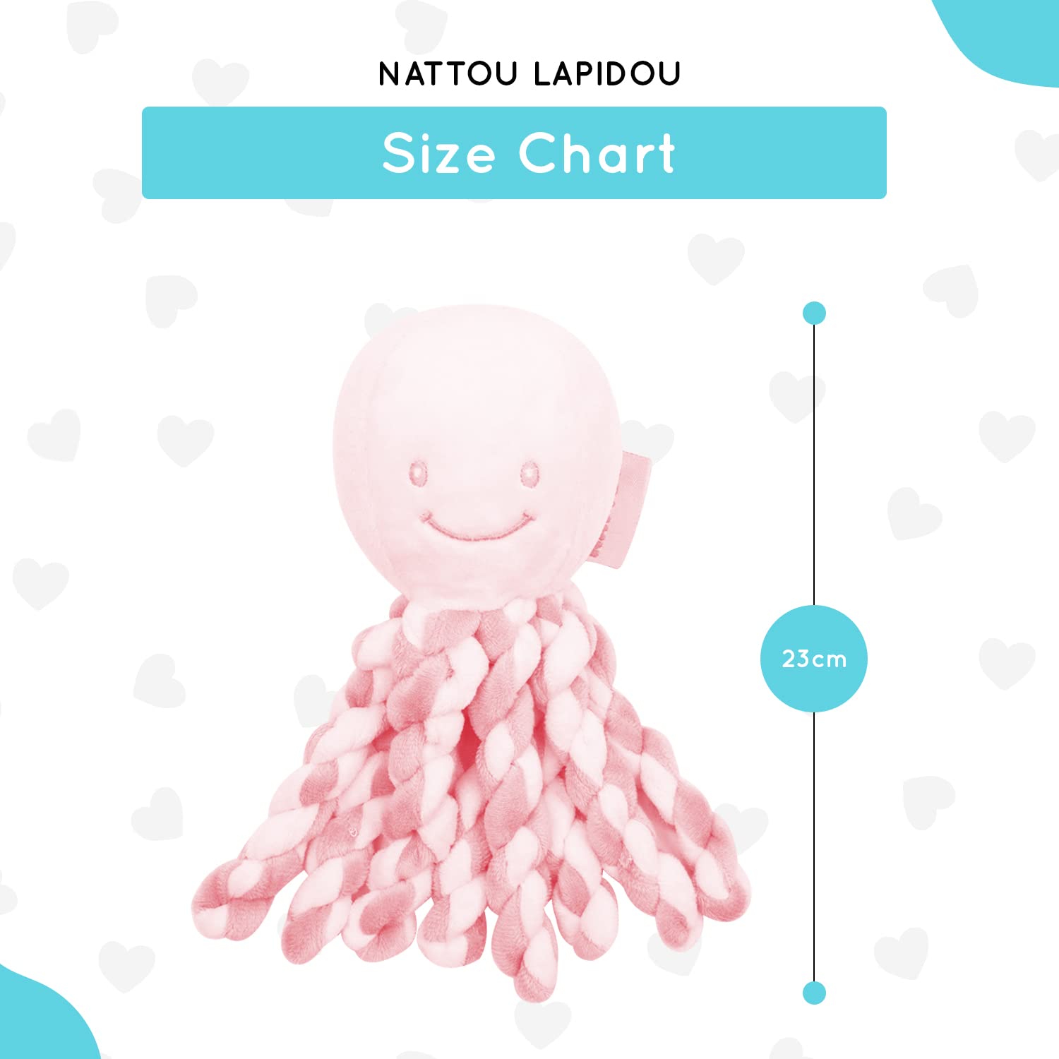Foto 5 pulgar | Peluche Nattou Lapidou Piu Piu Octopus ara Recién Nacidos - Venta Internacional