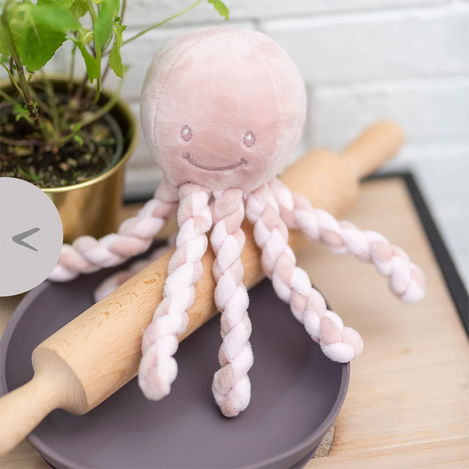 Foto 8 pulgar | Peluche Nattou Lapidou Piu Piu Octopus ara Recién Nacidos - Venta Internacional