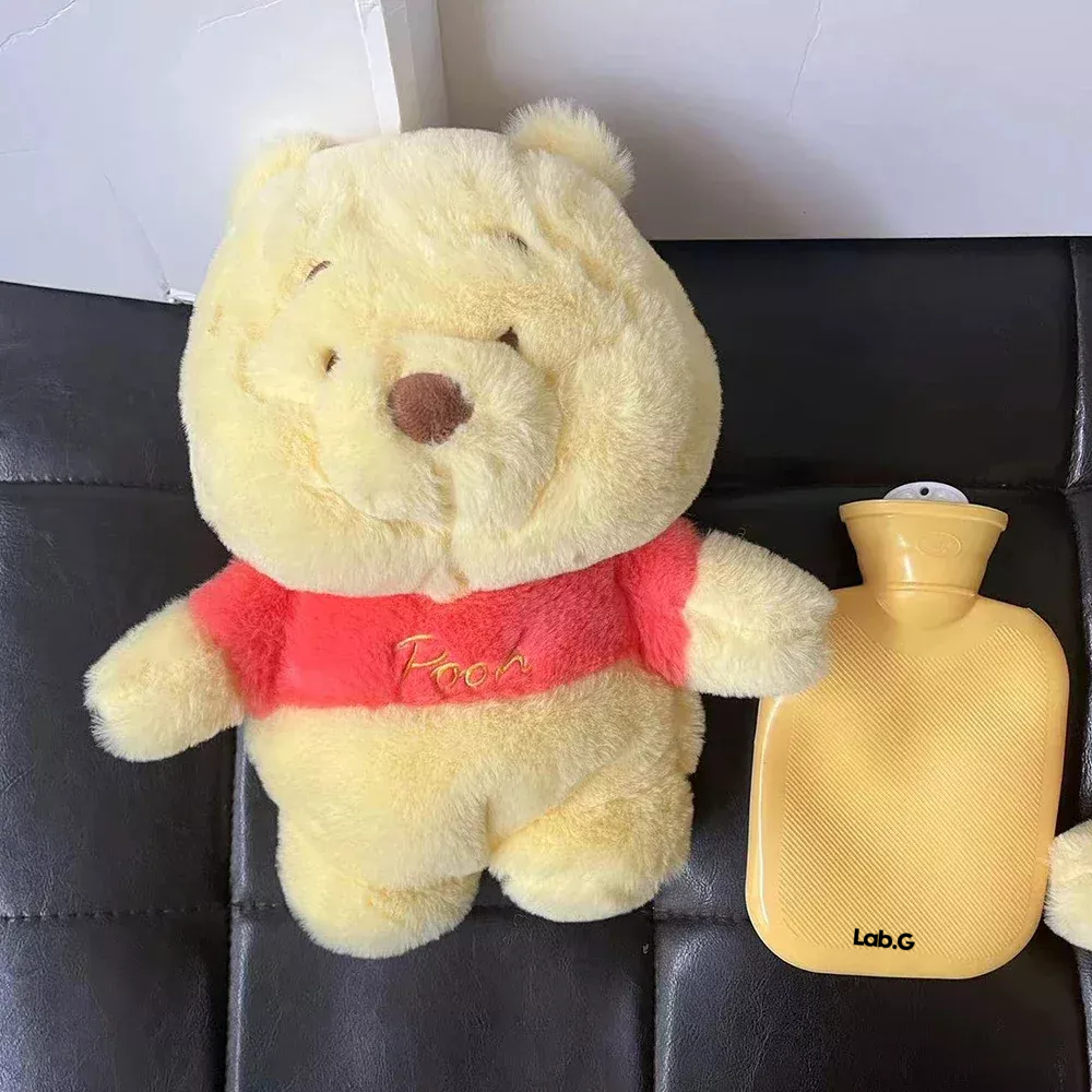 Foto 5 pulgar | Winnie Pooh Hot Water Bolsa Agua Caliente Lab.g Peluche Menstrua Amarillo