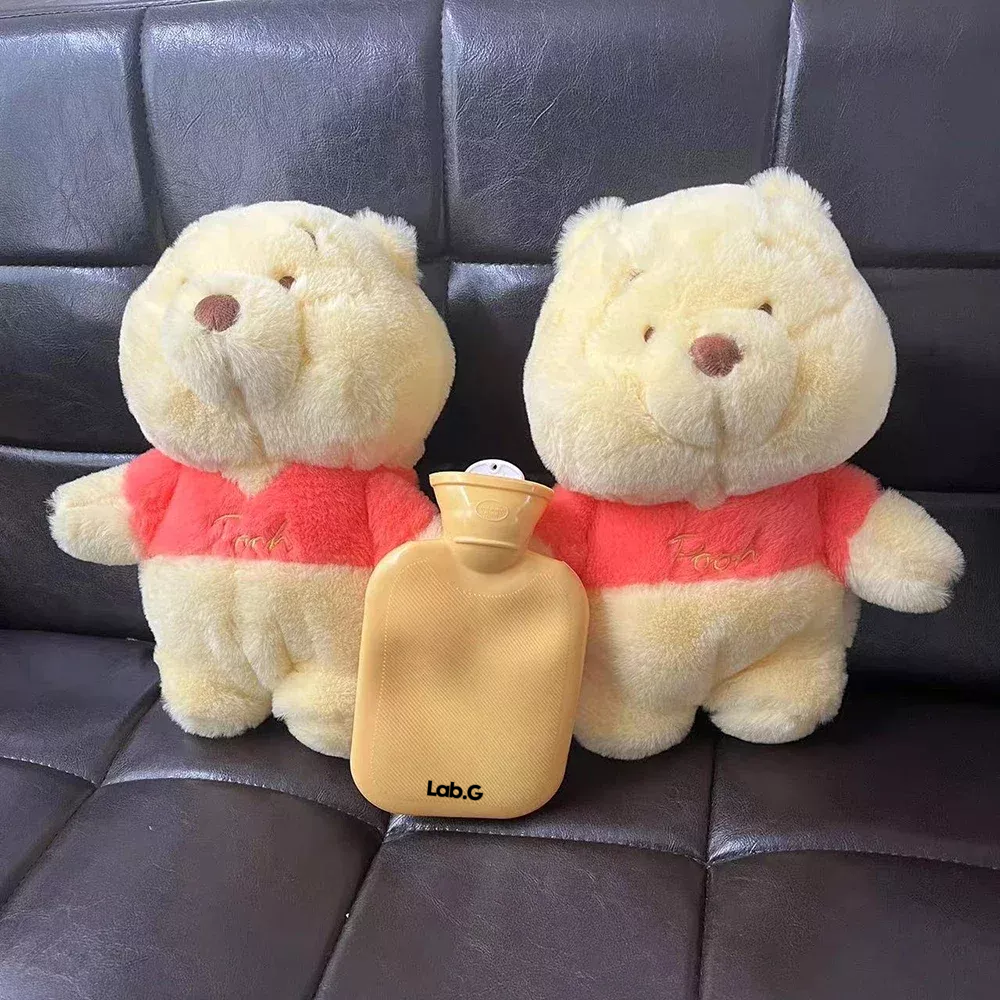 Foto 6 pulgar | Winnie Pooh Hot Water Bolsa Agua Caliente Lab.g Peluche Menstrua Amarillo