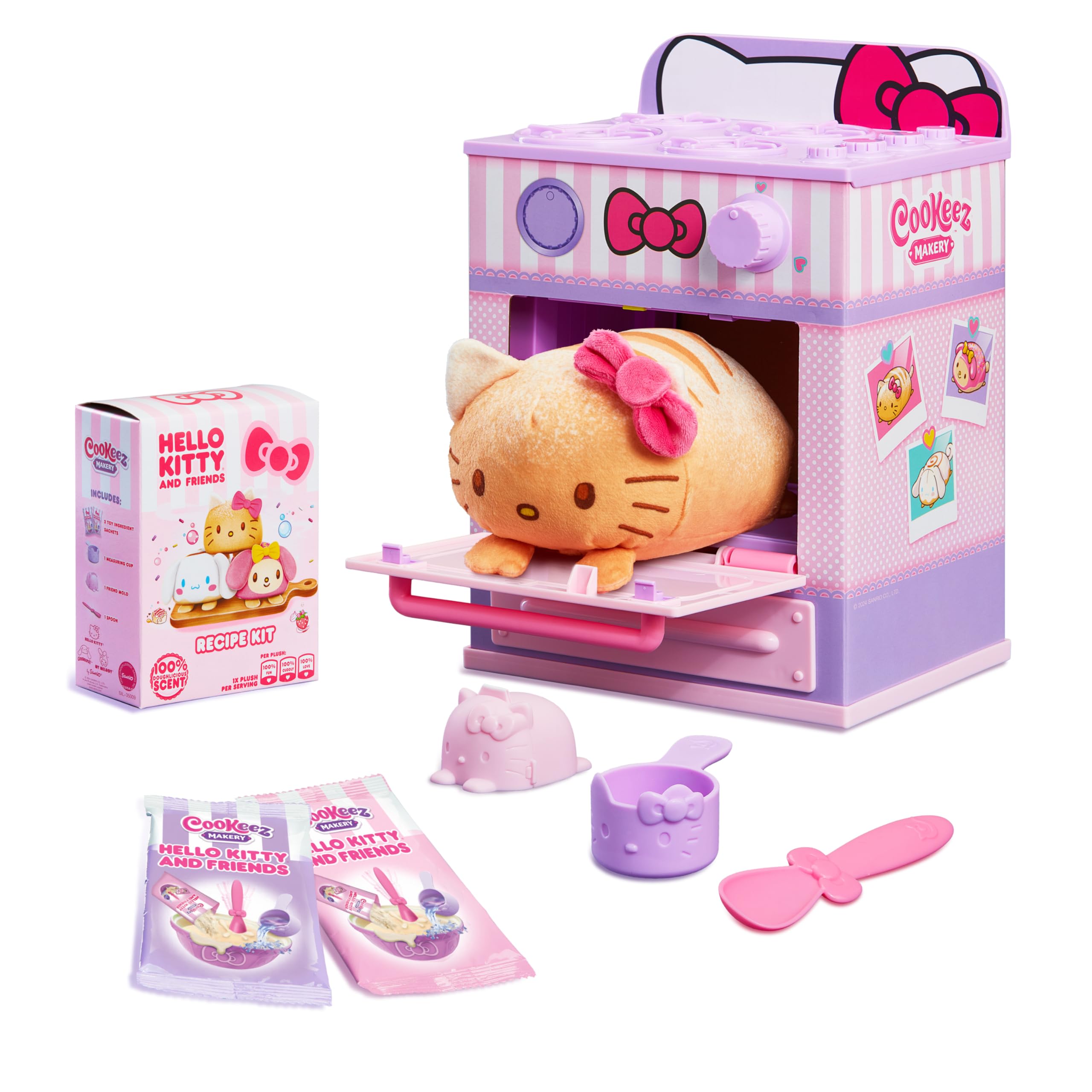 Foto 2 pulgar | Horno Toy Cookeez Makery Hello Kitty and Friends con Felpa - Venta Internacional