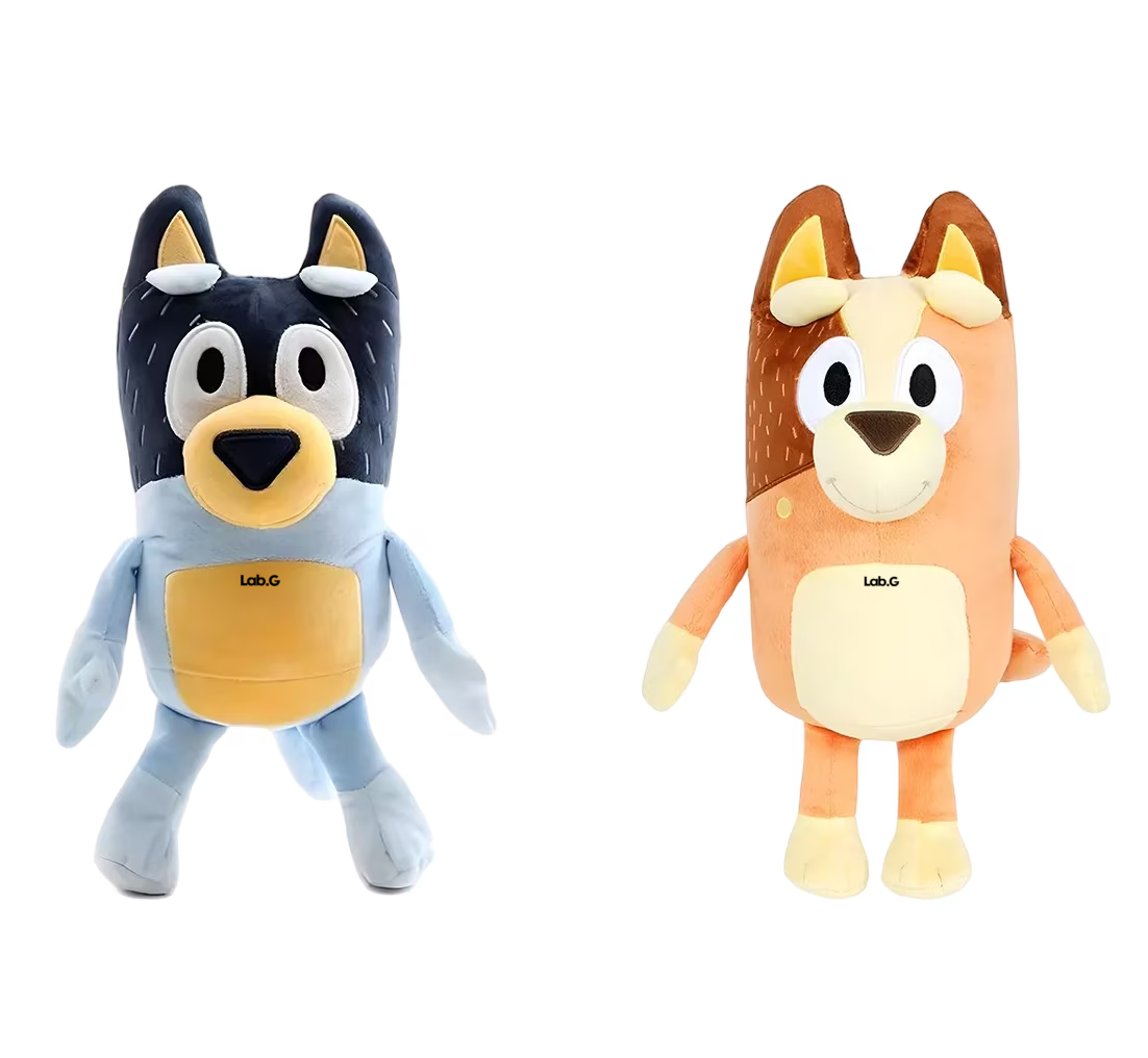 Foto 1 | Peluche Mamá Y Papá 2 Piezas Bluey Familia Bluey Bingo