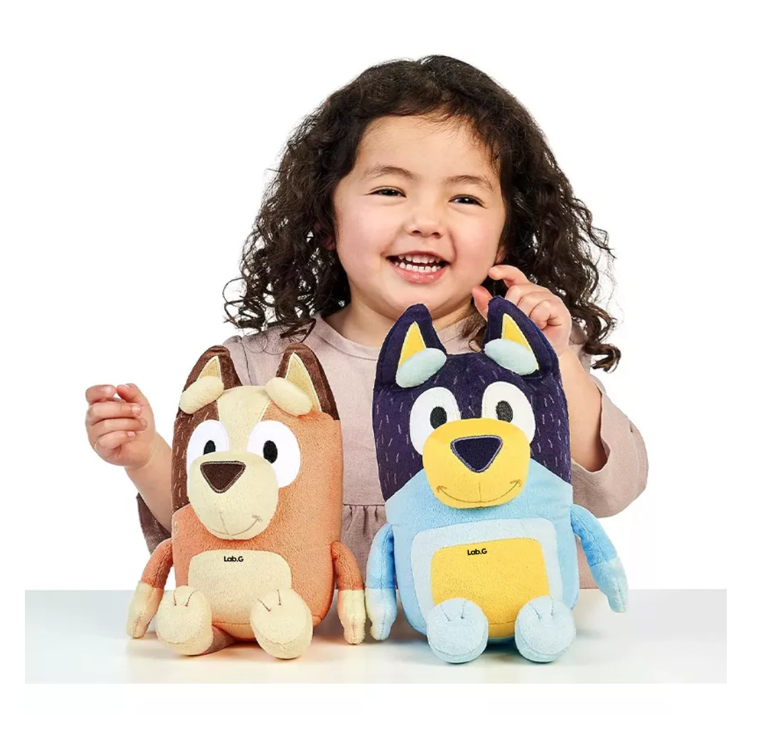 Foto 5 | Peluche Mamá Y Papá 2 Piezas Bluey Familia Bluey Bingo