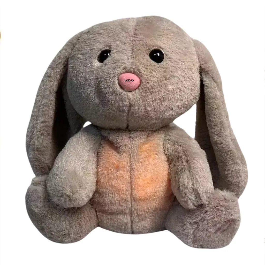 Foto 1 | Juguete De Peluche Con Música Y Luces Lab.g, Regalo Para Niños Cafe