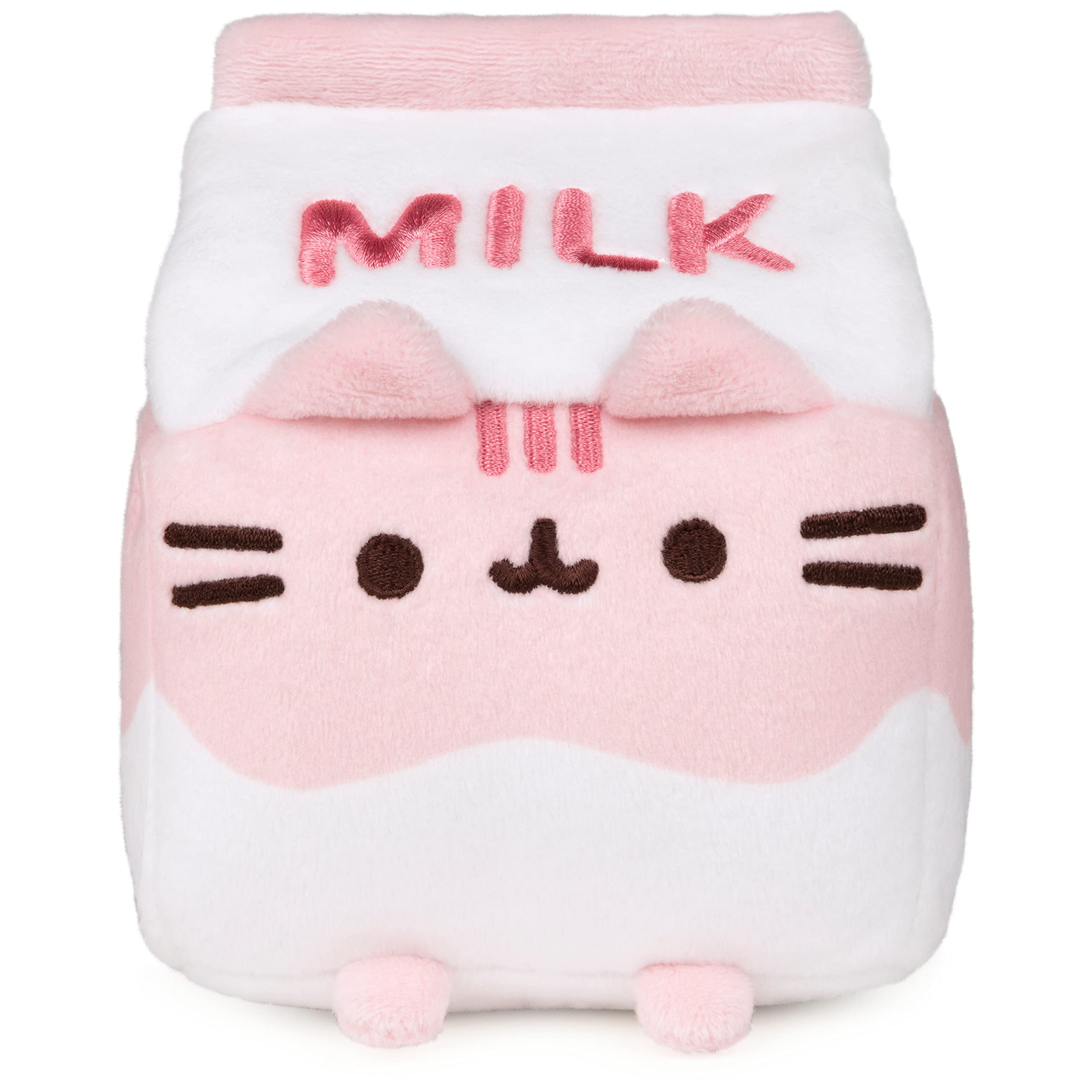 Foto 3 pulgar | Peluche Gund Pusheen Con Leche De Fresa, Gato De Peluche, 15 Cm - Venta Internacional.