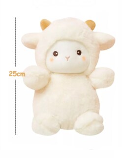 Foto 4 | Oveja De Peluche + Termo De Agua Güish