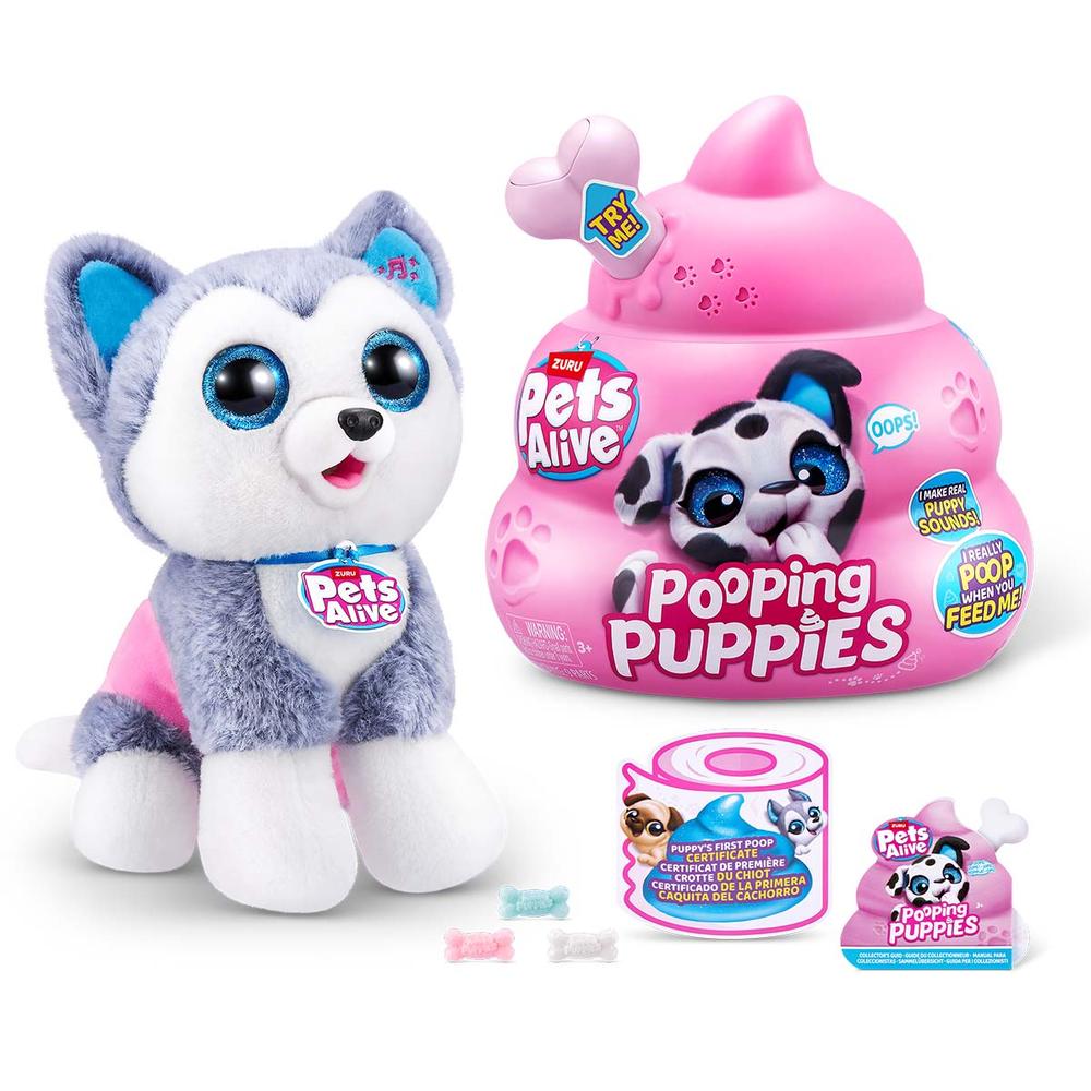 Foto 2 pulgar | Pets Alive Peluche Pooping Puppies Series 1