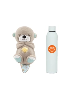Foto 1 | Nutria Peluche Que Respira+ Termo De Agua Güish