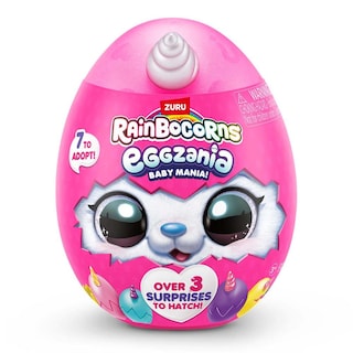 Foto 1 | Rainbocorns Peluche Eggzania Baby Mania Serie 1