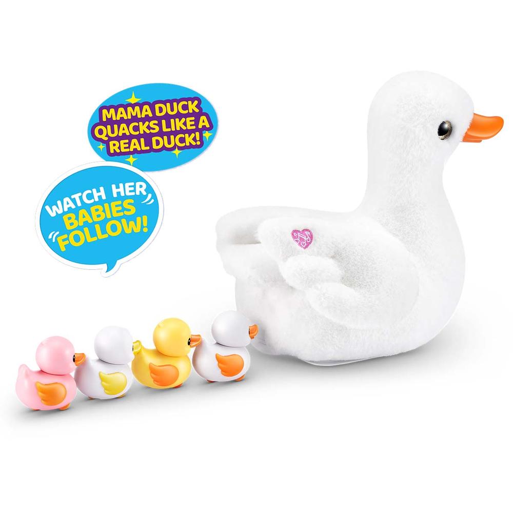 Foto 5 pulgar | Pets Alive Peluche Mama Duck & Baby Surprise Series 1