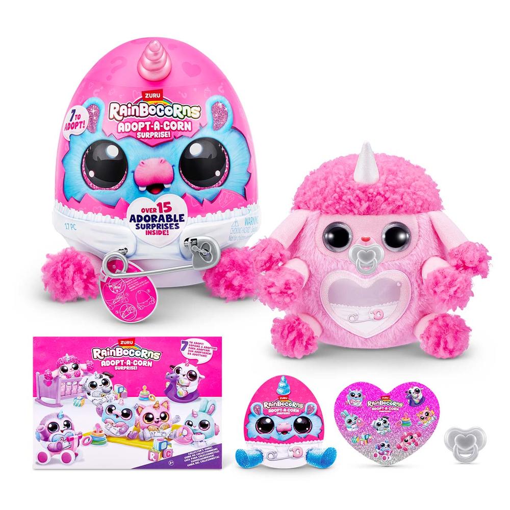 Foto 5 pulgar | Rainbocorns Peluche Adopt-a-corn Surprise