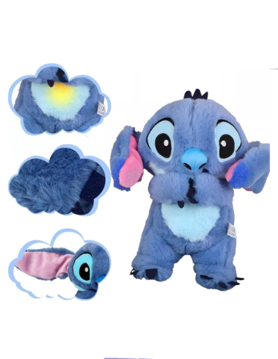 Foto 4 | Stitch Juguete Que Respira + Termo De Agua Güish