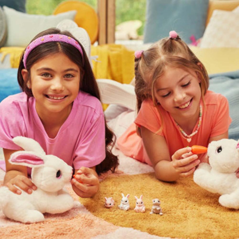 Foto 5 pulgar | Pets Alive Peluche Mama Bunny & Baby Surprise