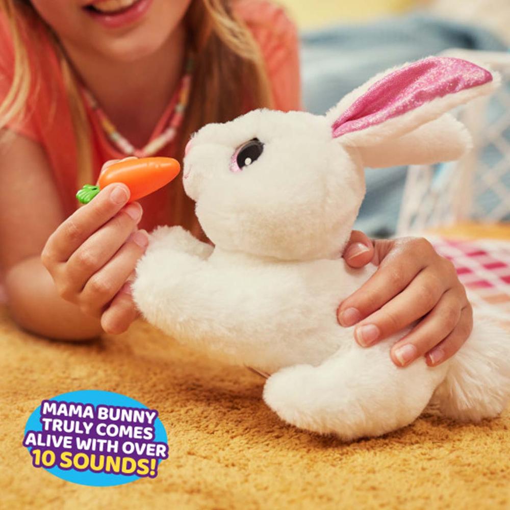 Foto 6 pulgar | Pets Alive Peluche Mama Bunny & Baby Surprise