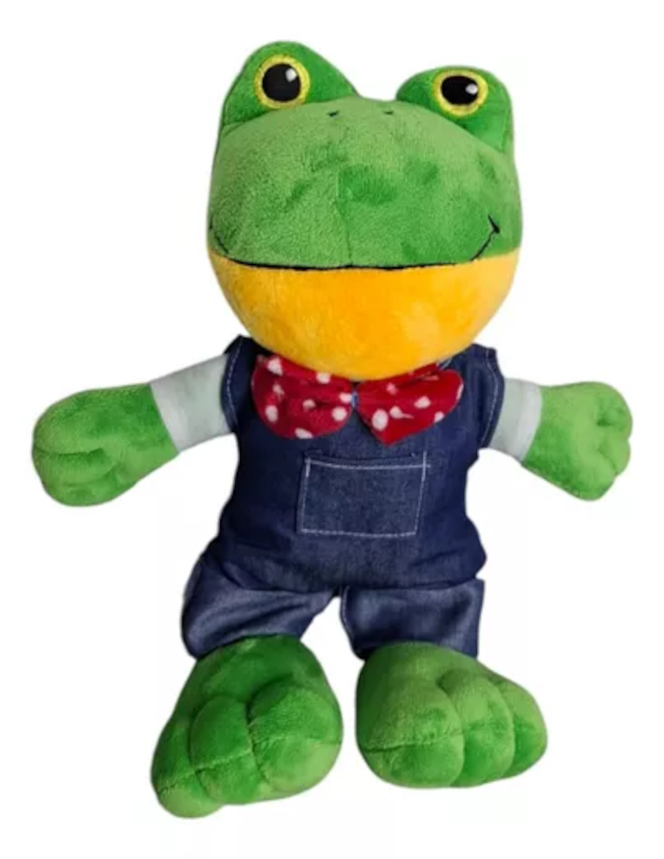 Foto 3 pulgar | Peluche Rana Rene De Lara + Termo De Agua Güish