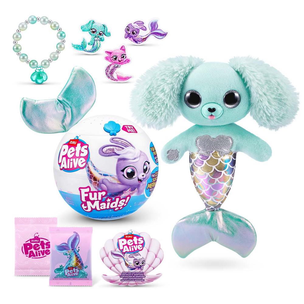 Foto 4 pulgar | Pets Alive Peluche Furmaids Serie 1