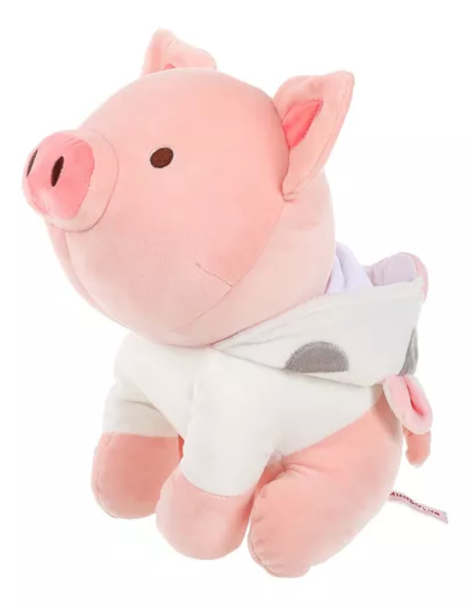 Foto 3 pulgar | Peluche Cerdito  Con Capucha De Vaca +termo De Agua Güish