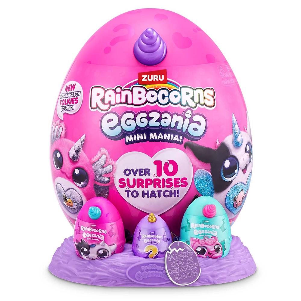 Foto 2 pulgar | Rainbocorns Peluche Eggzania Mini Mania
