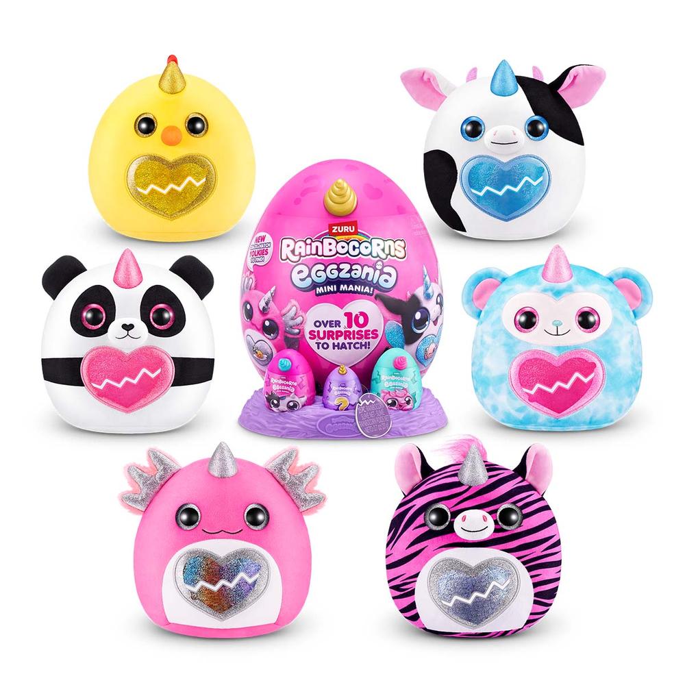 Foto 4 pulgar | Rainbocorns Peluche Eggzania Mini Mania