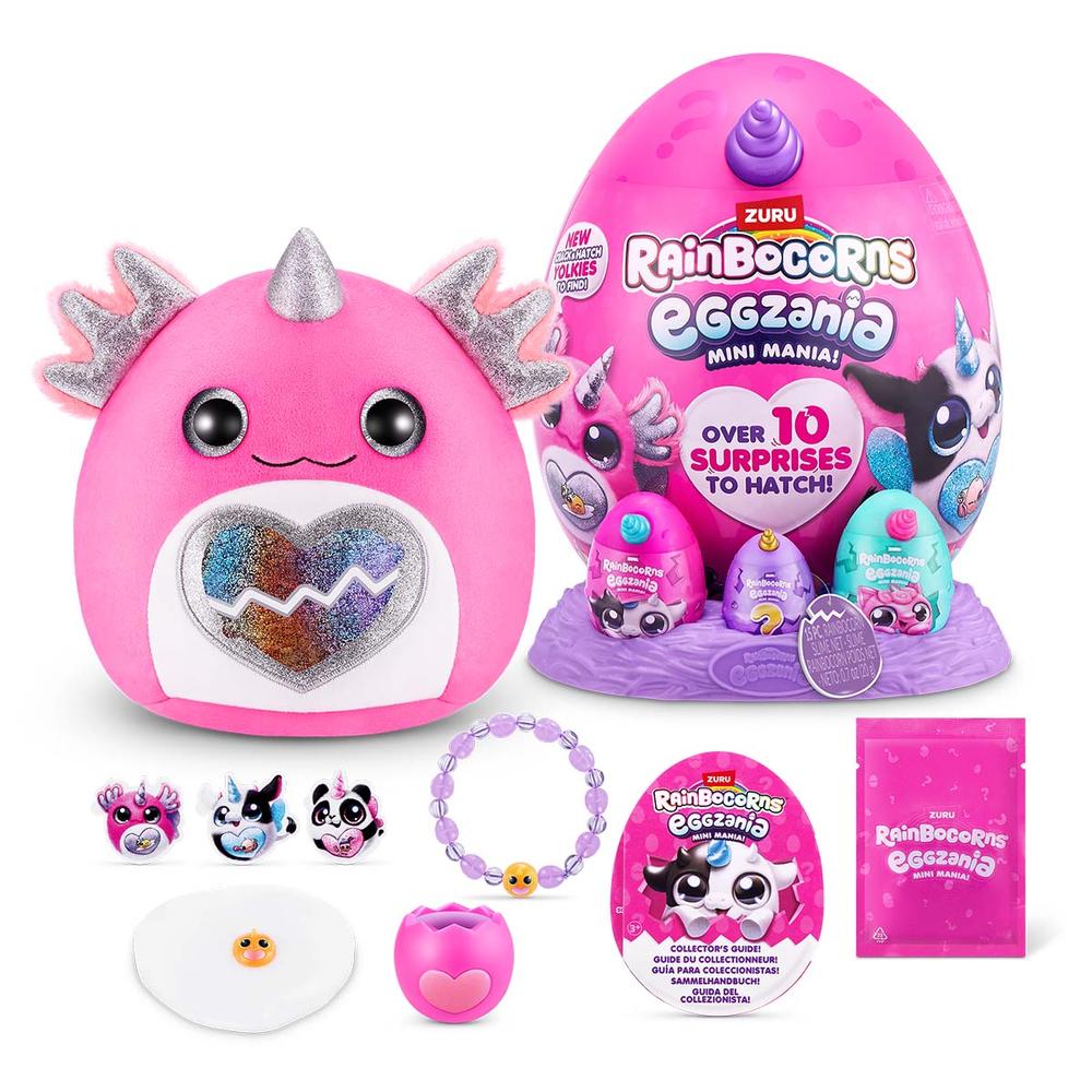 Foto 5 pulgar | Rainbocorns Peluche Eggzania Mini Mania