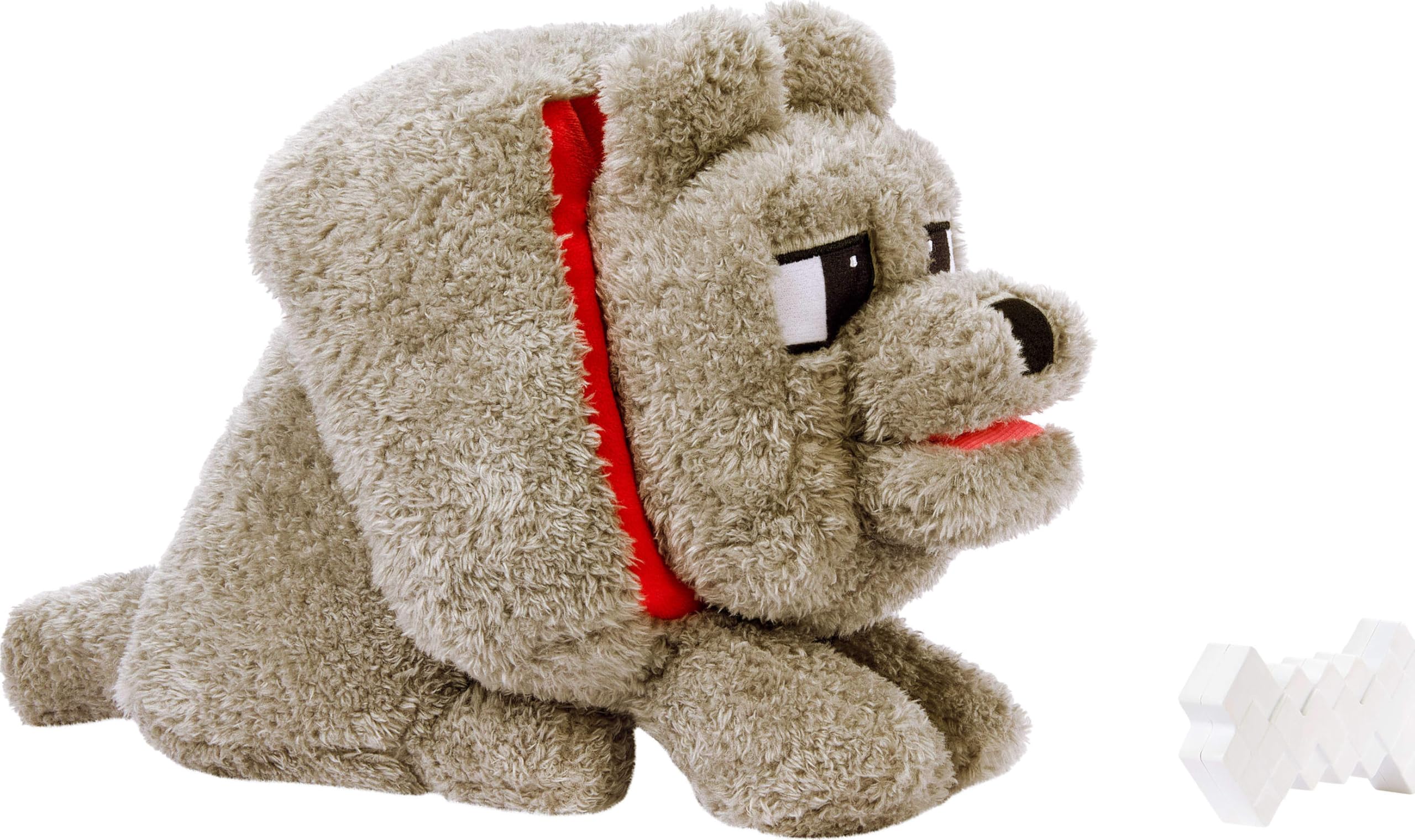 Foto 6 pulgar | Juguete De Peluche Mattel Minecraft Dennis The Wolf Con Sonido De Alimentación - Venta Internacional.