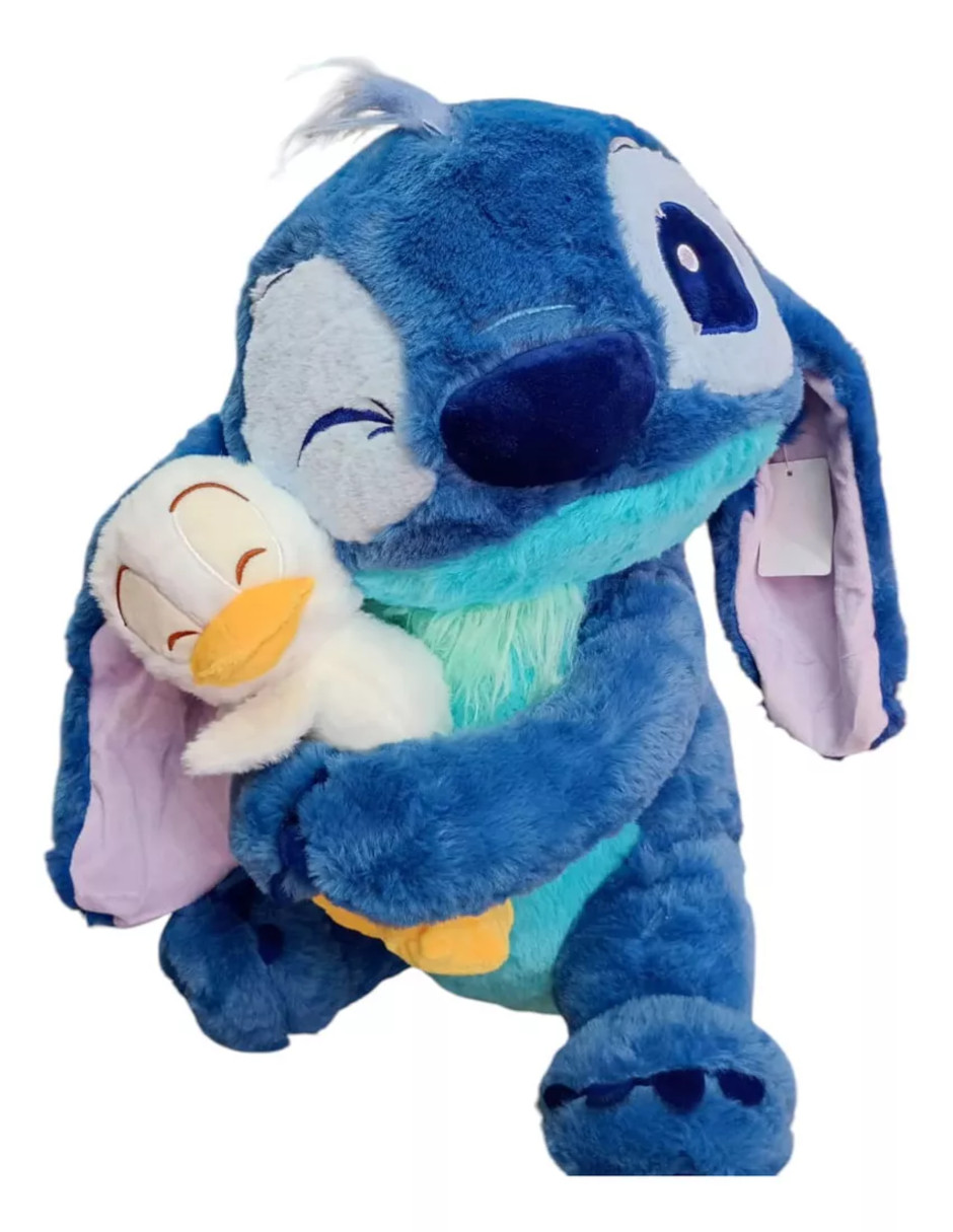 Foto 3 pulgar | Peluche Stitch Guiño Abrazando + Termo De Regalo Güish
