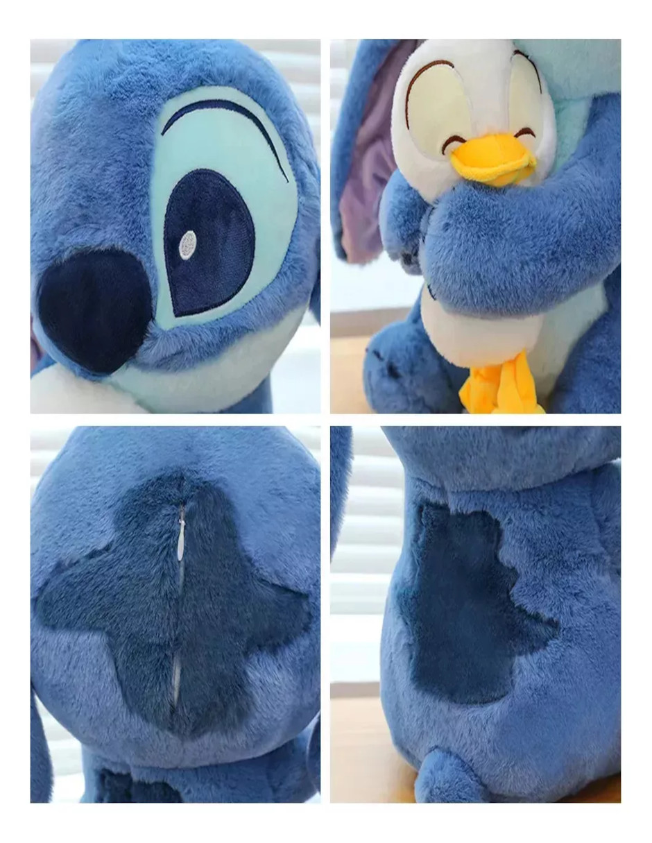 Foto 5 pulgar | Peluche Stitch Guiño Abrazando + Termo De Regalo Güish