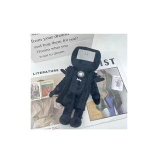 Foto 2 | Peluche Titan Speakerman Came Tv Man Juguete Para Bebe 28 Cm Belug Negro