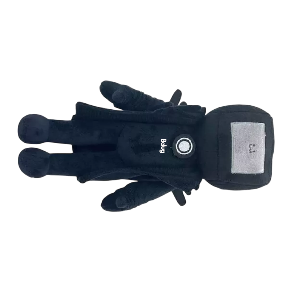 Foto 5 pulgar | Peluche Titan Speakerman Came Tv Man Juguete Para Bebe 28 Cm Belug Negro