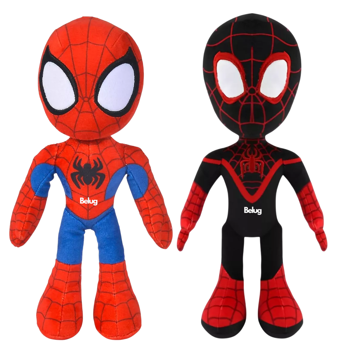 Foto 3 pulgar | Peluche Superhéroe Spider Man 32 Cm 2 Pcs Belug Rojo/negro