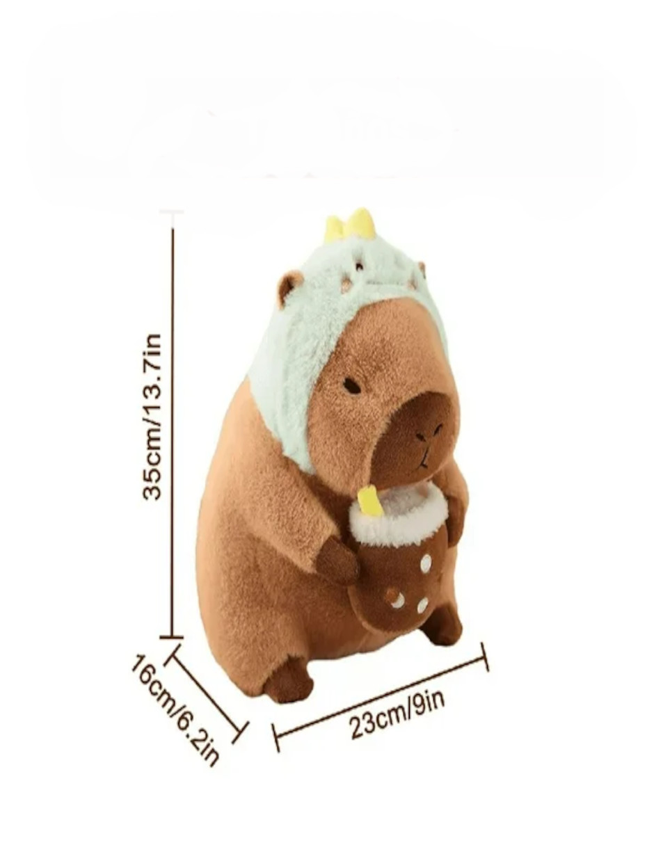 Foto 3 pulgar | Capibara Peluche 35cm Juguetes Regalos Para Bebés Niños Niña