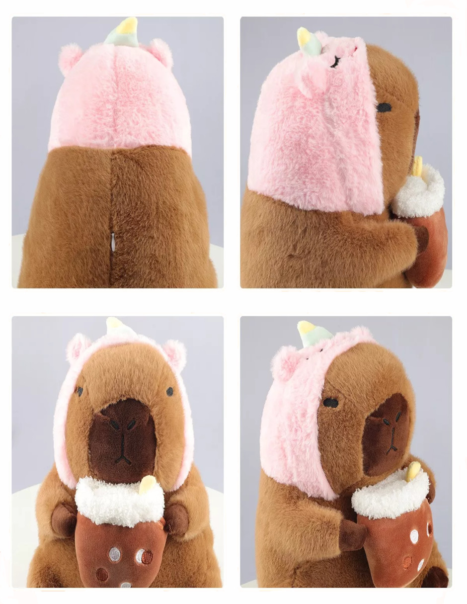 Foto 4 pulgar | Capibara Peluche 35cm Juguetes Regalos Para Bebés Niños Niña