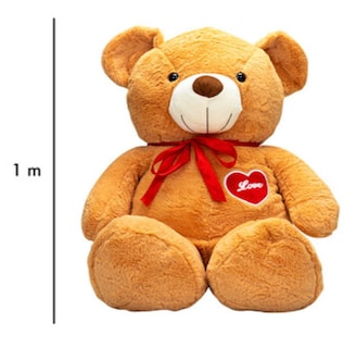 Foto 3 | Oso De Peluche Grande Teddy Grande + Termo De Agua Güish