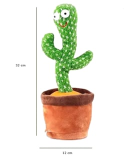 Foto 2 | Cactus Peluche Bailarín + Termo De Regalo Güish