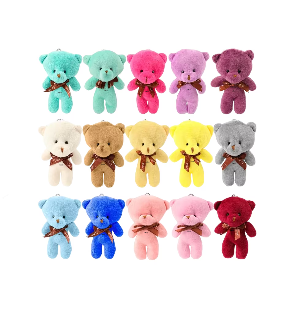Foto 1 | Llaveros Ositos de Peluche 15 Piezas