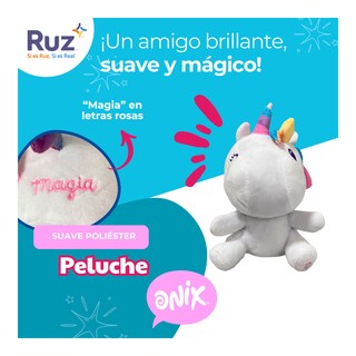 Foto 4 | Peluche Ruz Onix (unicornio 21 Cm Blanco)